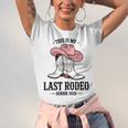 This Is My Last Rodeo Senior 2026 Cowgirl Graduation Unisex Jersey T-Shirt