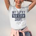 Law School Graduation Him Her Lucky Bar Exam Unisex Jersey T-Shirt