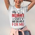 My Mommy Did It And She Did It For Me Nurse Graduation Mom Unisex Jersey T-Shirt