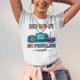 No Wi-Fi No Problem – Retro Dial Up Tech Nostalgia Unisex Jersey T-Shirt