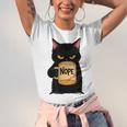 Nope Coffee Cat – Introvert Humor Monday Kitty Unisex Jersey T-Shirt Nope Coffee Cat – Introvert Humor Monday Kitty Unisex Jersey T-Shirt