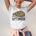 Not A Hugger Hedgehog Introvert Sarcasm Antisocial Unisex Jersey T-Shirt