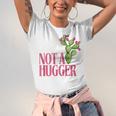 Not a Hugger Sarcastic Introvert Cactus Theme Women Unisex Jersey T-Shirt Not a Hugger Sarcastic Introvert Cactus Theme Women Unisex Jersey T-Shirt