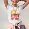 People Person Repellant Introvert Premium Unisex Jersey T-Shirt People Person Repellant Introvert Premium Unisex Jersey T-Shirt