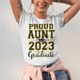 Proud Aunt Of A 2023 Graduate Family Matching Graduation Unisex Jersey T-Shirt