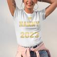 Proud Nanny Of Two 2023 Graduate Class 2023 Graduation Unisex Jersey T-Shirt