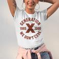 Retro Gen X 1965-1980 Sarcastic Nostalgia Graphic Premium Tri-Blend Unisex Jersey T-Shirt