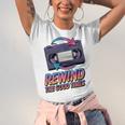 Rewind Good Times Retro VHS Tape Nostalgia 80s 90s Premium Tri-Blend Unisex Jersey T-Shirt