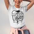 That Says Senior Vibes Graduation Diploma School Spirit Unisex Jersey T-Shirt