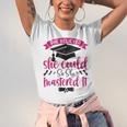 She Believed She Could So She Mastered It Graduation Unisex Jersey T-Shirt