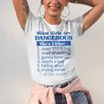 Silent Girls Are DangerousFor Quiet Introvert Girl Unisex Jersey T-Shirt