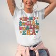 In My Social Worker Era Cute Social Worker Graduation MSW Unisex Jersey T-Shirt