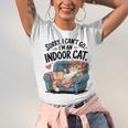 Sorry I Can’t Go I’m An Indoor Cat Couch Introvert Cat Unisex Jersey T-Shirt Sorry I Can’t Go I’m An Indoor Cat Couch Introvert Cat Unisex Jersey T-Shirt