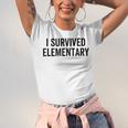 I Survived Elementary Graduation School Student Unisex Jersey T-Shirt