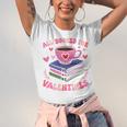 Valentines All Booked For Valentines Book Lovers Teacher Kid Premium Unisex Jersey T-Shirt