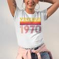 Vintage 1970 Retro Style 70's Born Nostalgia Vibes Birthday Premium Tri-Blend Unisex Jersey T-Shirt
