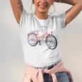 Vintage Bicycle With Playing Cards Nostalgia Premium Tri-Blend Unisex Jersey T-Shirt