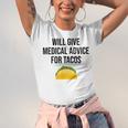 Will Give Medical Advice For Tacos Shirt Graduation MD Unisex Jersey T-Shirt