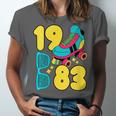1983 Retro Raised In The 80s Old School Nostalgia Vibes Unisex Jersey T-Shirt