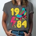 1984 Retro Raised In The 80s Old School Nostalgia Vibes Unisex Jersey T-Shirt
