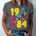 1984 Retro Raised In The 80s Old School Nostalgia Vibes Unisex Jersey T-Shirt