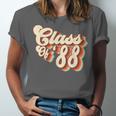 1988 Class Reunion Retro Class Of 88 High School Graduation Unisex Jersey T-Shirt