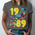 1989 Retro Raised In The 80s Old School Nostalgia Vibes Unisex Jersey T-Shirt 1989 Retro Raised In The 80s Old School Nostalgia Vibes Unisex Jersey T-Shirt