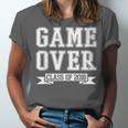 2018 Game Over College High School Graduation Senior Shirt Unisex Jersey T-Shirt
