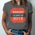 We Out 2018 Graduation Shirts Unisex Jersey T-Shirt