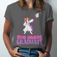 3rd Grade Graduation Unicorn End Of Year Third Unisex Jersey T-Shirt