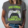 3rd Grade Level Complete Gamer Class Of 2026 Graduation Unisex Jersey T-Shirt