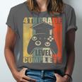 4th Grade Level Complete Gamer Class Of 2023 Graduation Unisex Jersey T-Shirt