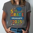 5th Grade Graduation 2025 Graphic – Class Of 2025 Theme Unisex Jersey T-Shirt