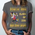 5th Grade Graduation Shirt Dabbing Unicorn Boys Class 2018 Unisex Jersey T-Shirt