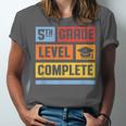 5th Grade Level Complete Shirt Graduation Last Day Of School Unisex Jersey T-Shirt