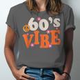 60's Vibe Retro Nostalgia Classic Mixtape Era 1960s Party Unisex Jersey T-Shirt