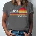 70's 80's 90's Music Nostalgia Video Cassette Tape VHS Retro Unisex Jersey T-Shirt