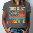This Is My 70s Costume Vintage Nostalgia Mixtape 1970s Party Unisex Jersey T-Shirt
