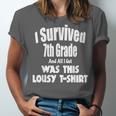 7th Seven Grade Graduation Shirt Boy Girl Graduate Education Unisex Jersey T-Shirt