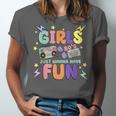 80's Girls Just Wanna Have Fun Nostalgia 1980s Unisex Jersey T-Shirt