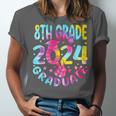 8th Grade Graduate 2024 Graduation Last Day Of School Tie Unisex Jersey T-Shirt