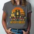 90s Nostalgia Never Forget Retro Unisex Jersey T-Shirt 90s Nostalgia Never Forget Retro Unisex Jersey T-Shirt