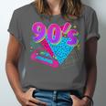 90's Vibe Retro Style Cassette Tape Nostalgia 1990s Party Unisex Jersey T-Shirt