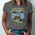 Alone With My Thoughts And Rod Introvert Fishing Antisocial Unisex Jersey T-Shirt Alone With My Thoughts And Rod Introvert Fishing Antisocial Unisex Jersey T-Shirt