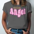 Angel Y2k Aesthetic 2000s Millennial Nostalgia Retro Pink Unisex Jersey T-Shirt
