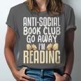 Anti Social Book Club Go Away I'm Reading Unisex Jersey T-Shirt