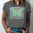 Anti-Social Introvert Butterfly Unisex Jersey T-Shirt Anti-Social Introvert Butterfly Unisex Jersey T-Shirt
