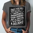Anxiety Awkward Dark Humor Quote Introverts Sarcastic Unisex Jersey T-Shirt Anxiety Awkward Dark Humor Quote Introverts Sarcastic Unisex Jersey T-Shirt