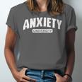 Anxiety University Anxious Introvert Tee Unisex Jersey T-Shirt