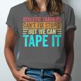 Athletic Trainers Fix Stupid Sports Graduation Vintage Unisex Jersey T-Shirt